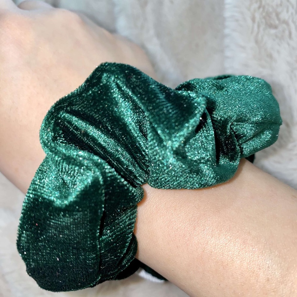 Zipper scrunchie for hair also holds items - Picture 3 of 3